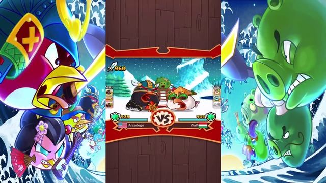 Angry Birds Fight! RPG Puzzle - New Sazae Family Is Here!