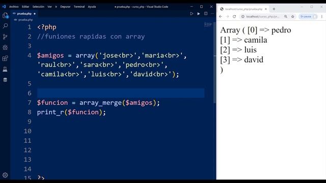 CURSO de PHP 2020 | ? funciones con ARRAYs смотреть онлайн