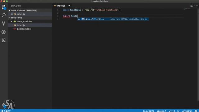 Firebase Cloud Functions - HTTP Triggers смотреть онлайн