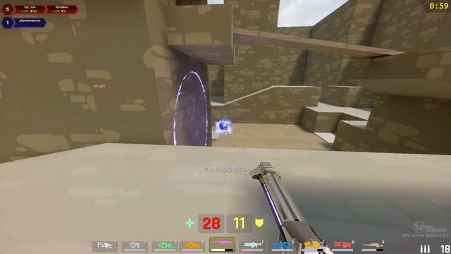 Unreal Tournament 2018 (17-4) Rushdown | Elimination Pro | Gameplay смотреть онлайн