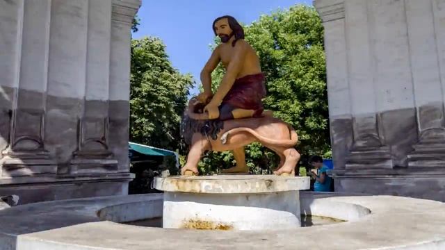 Таймлапс/Гиперлапс.Фонтан Самсон. Киев. "Samson fountain". Тimelapse / hyperlapse. Kiev. смотреть онлайн