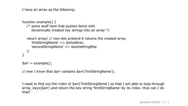 PHP : PHP - Get key name of array value смотреть онлайн