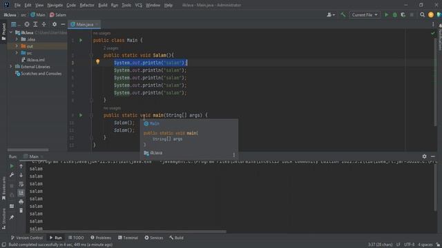 Java Dərsi #17 - Javada metodlara (funksiya) giriş смотреть онлайн