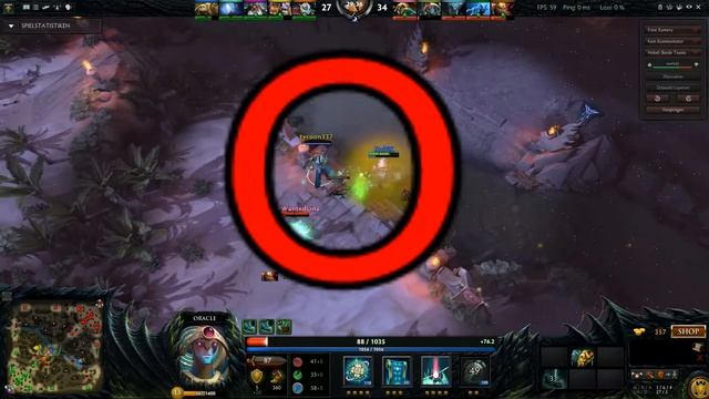 Dota 2 WTF Oracle escapes 4 enemies смотреть онлайн