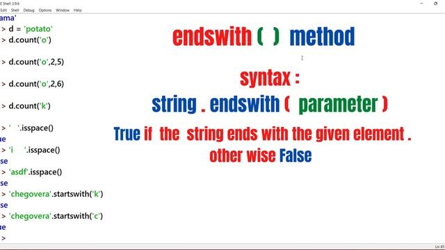 #19 String Methods In Python In Telugu part 3 | isdigit isdecimal isnumeric | Python In Telugu смотреть онлайн