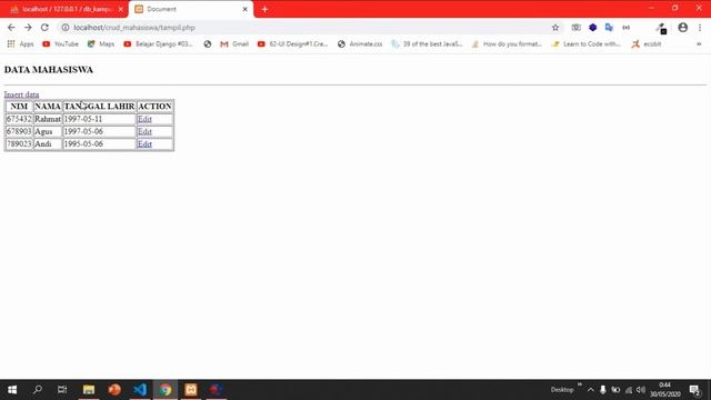 #5 CRUD PHP MYSQLI | Update data смотреть онлайн