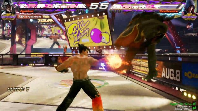 Tekken 7 - Devil Jin wavedash into iws2 смотреть онлайн