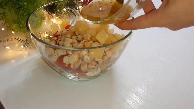 ? ТОП 3 салата с курицей без майонеза ????НОВОГОДНИЙ СТОЛ 2023 смотреть онлайн