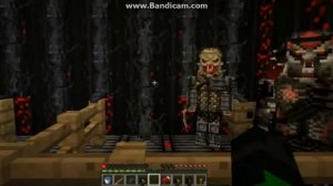 обзор модов на майнкрафт 1 часть 1.7.10 ( чужой против хищника)