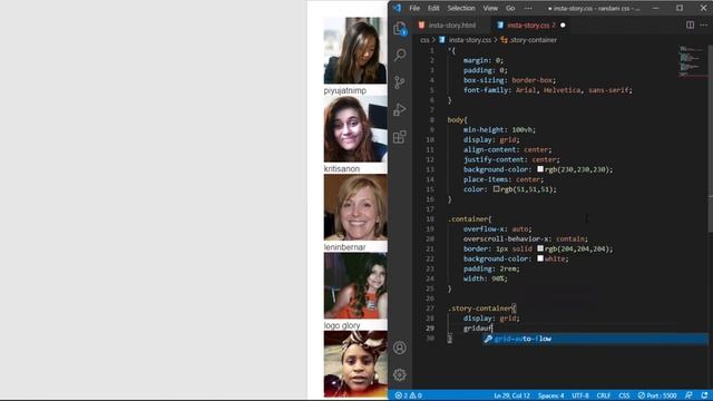 instagram story using html css | instagram story clone | 2021 смотреть онлайн