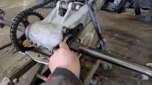 YAMAHA RAPTOR 700 ЗАМЕНА ПОДШИПНИКОВ ОСИ