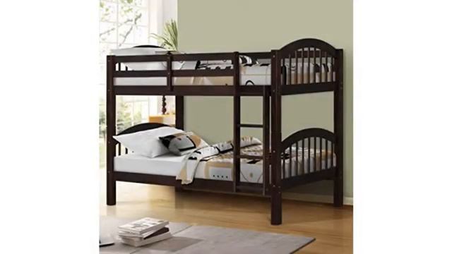MUST SEE Furniture Review! Storkcraft Caribou Solid Hardwood Twin Bunk Bed, Espresso Twin Bunk Be.. смотреть онлайн