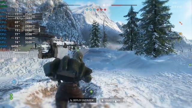 Ryzen 5 2400GE Review - Battlefield V - Gameplay Benchmark Test смотреть онлайн