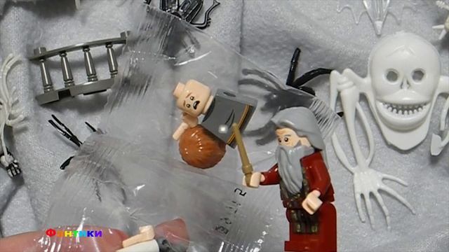 ЛЕГО приключения ГАРРИ ПОТТЕРа в ХЭЛЛОУИН / Распаковка LEGO HARRY POTTER / Halloween / Мультик смотреть онлайн