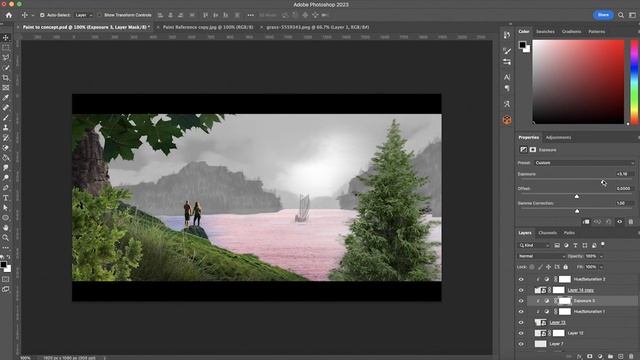 Photoshop Sketch To Concept Art - Photo Manipulation Speed Art
