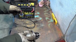 КАК ПРОВЕРИТЬ СТАРТЕР НА АВТОМОБИЛЕ ВАЗ С ПОМОЩЬЮ ДВУХ ПРОВОДОВ И АКБ КАК И ЧЕМ .mp4