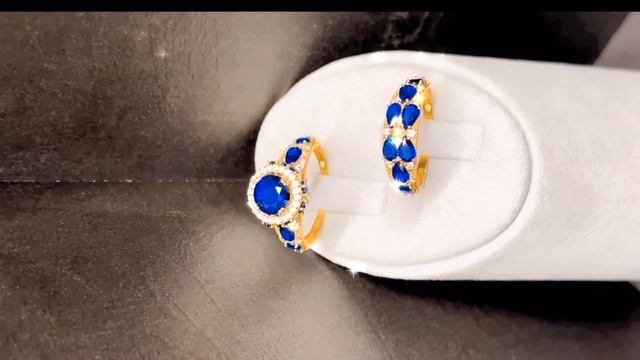 gold finger ring with weight latest design 22 karat gold party wear finger ring with gemstone смотреть онлайн