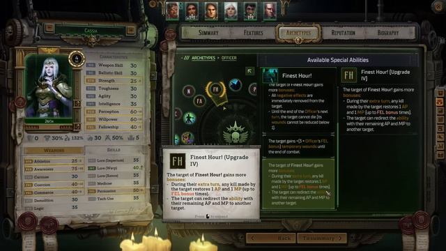 WH40K: Rogue Trader - Cassia Navigator Build смотреть онлайн