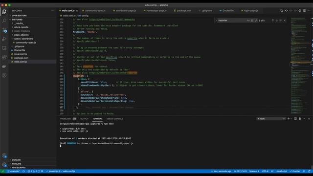 WebDriverIO - Video Reporter смотреть онлайн