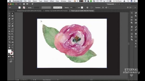 How to remove white background on images making them transparent | Adobe illustrator