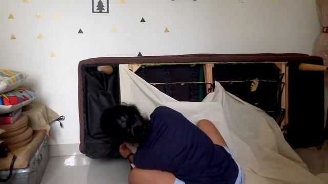 How To Repair A Sofa Bottom Side At Home | DIY смотреть онлайн