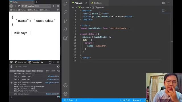 Vue 3 Dasar #27: Mixins - Indonesian смотреть онлайн