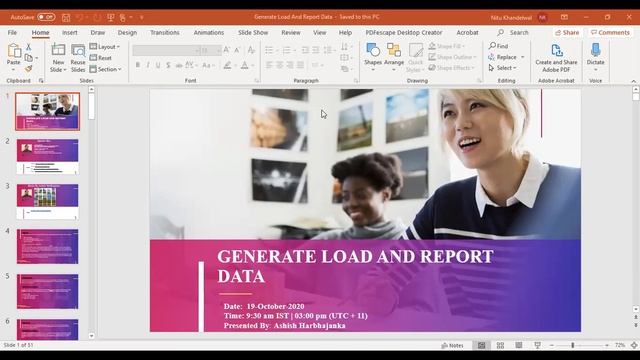Generate Load and Report Data using custom payroll flow pattern by Ashish Harbhajanka смотреть онлайн