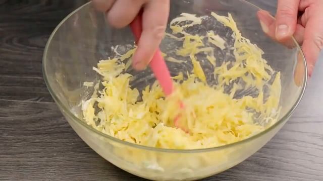Латкес с картофелем и пекинской капустой. смотреть онлайн