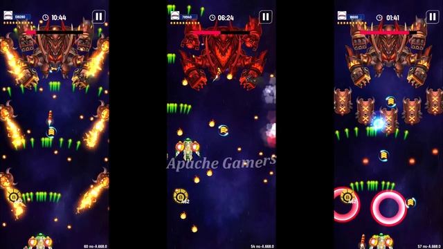 Galaxy Attack: Space Shooter | Boss Mode | New Boss 43 Boss Review | By Apache Gamers смотреть онлайн