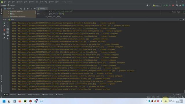 Парсим ОБОИ с сайта w-dog.ru ! Парсер изображений на питоне! Python ! смотреть онлайн