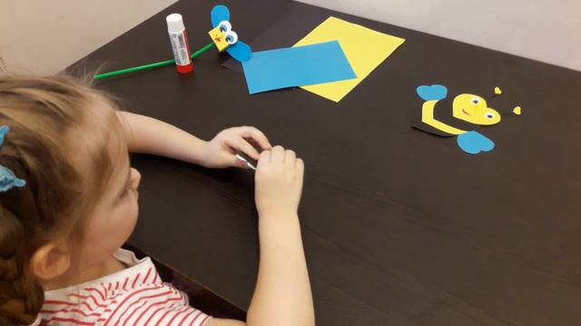 Как сделать! Пчелы! Поделка из бумаги смотреть онлайн
