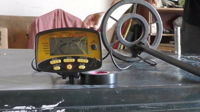 Тест металлоискателя MD-910.