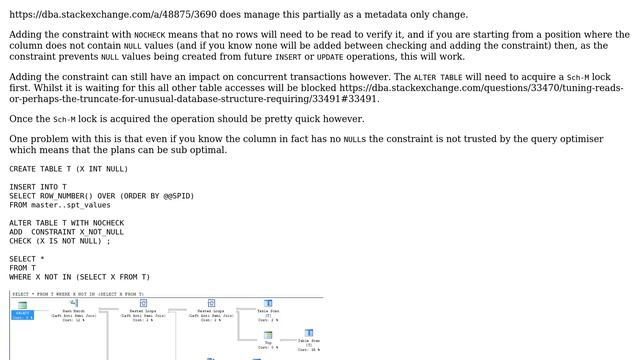 Databases: Quickly change NULL column to NOT NULL (2 Solutions!!) смотреть онлайн