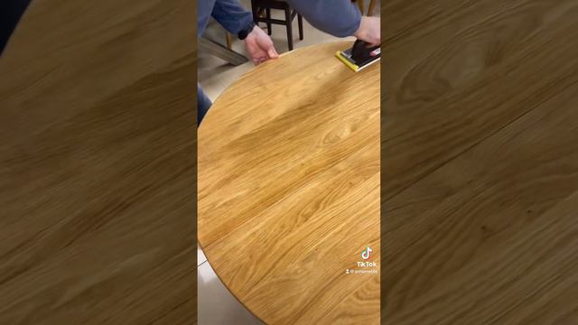 Отреставрировали дубовый стол, быстро и недорого! смотреть онлайн