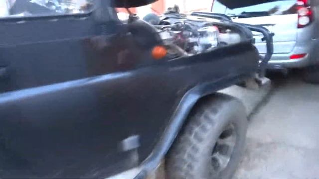 Тюнинг УАЗ / установка пневмосистемы смотреть онлайн