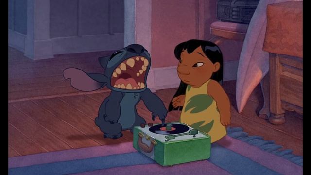 Lilo & Stitch Record Player Scene HD смотреть онлайн