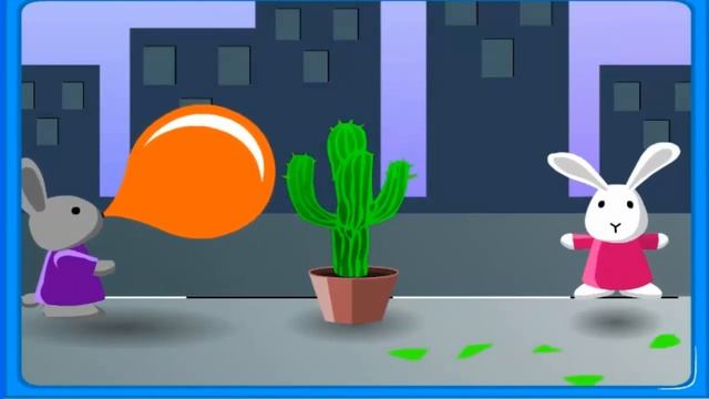 Bubble Ball Game - Balloon Show - Bunny Games Blow Bubbles l Games For Kids смотреть онлайн