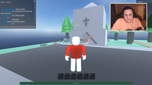 PLAYING A FAKE ROBLOX GAME!! (this is crazy) смотреть онлайн