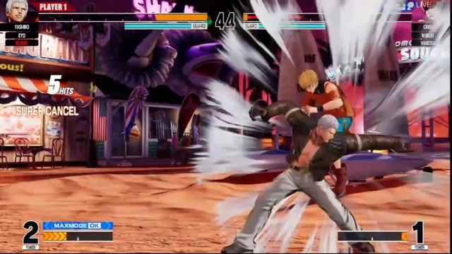 [KOF XV] Level 5 (Hard CPU / AI) | The King of Fighters XV | Gamerz KHI смотреть онлайн
