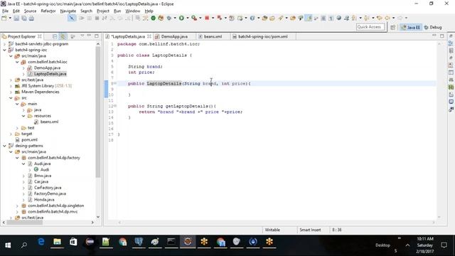 Advance Java Spring IOC 1 Session 27 смотреть онлайн