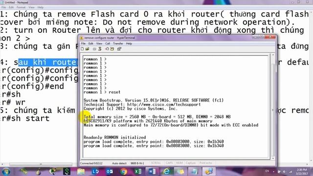 remove configure on Router 2911 Cisco 2 смотреть онлайн
