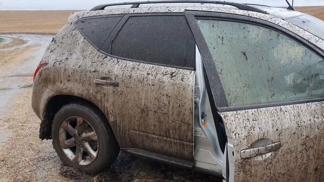 Треш?Жёсткий Off Road на Нисан Мурано 3,5литра 260л/с, едем на рыбалку в ливень такого вы не видели смотреть онлайн