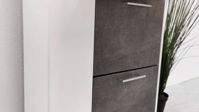 Ханна Тумба для обуви Белый Ясень\Ателье Темный.ШКАФ39 смотреть онлайн