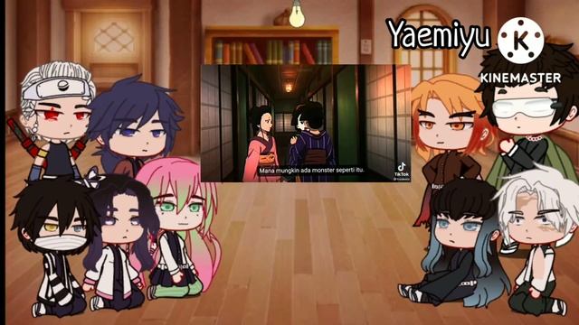 hashiras react to kamaboko squad // inosuke&tanjiro // manga spoilers // 1/2 смотреть онлайн