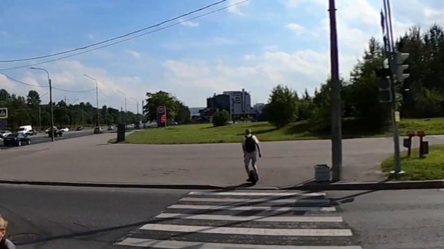 Выкатываем Моноколесо KS14 D райдер 110 килограмм и 73-75 килограмм, стиль езды "вольный"! смотреть онлайн