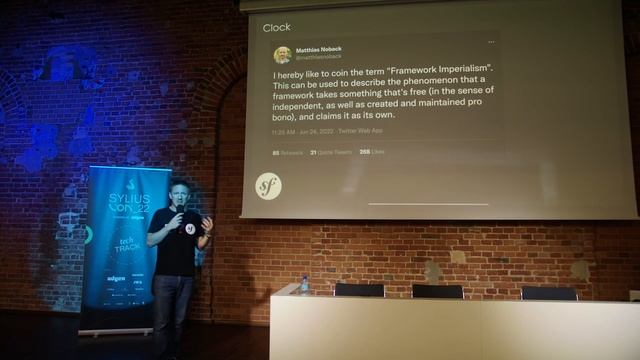 How do you decide to create a Symfony component? - Nicolas Grekas @ SyliusCon смотреть онлайн