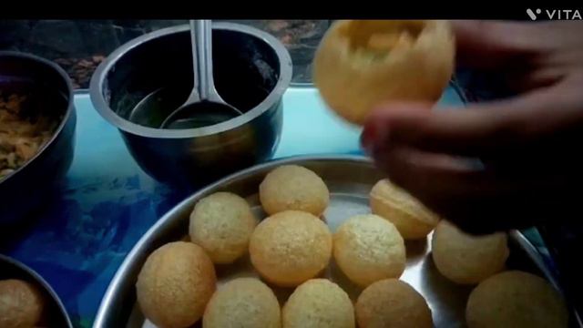 Home made#pani poori recipe😋🤤 смотреть онлайн