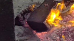 Как отпустить закалку в походных условиях?