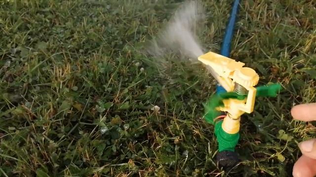 Импульсный распылитель для газона из Вимоса смотреть онлайн