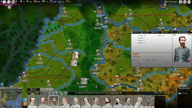 American Civil War 2 (AGEOD) | Tutorial | Generals: Traits & Stats смотреть онлайн